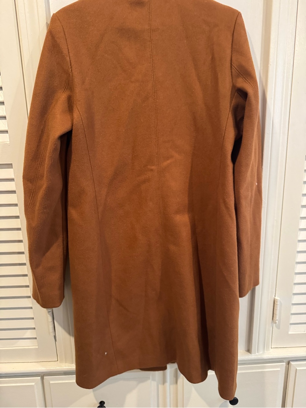 Old Navy Womens Soft Brushed Funnel Neck Coat medium tall - Picture 13 of 14